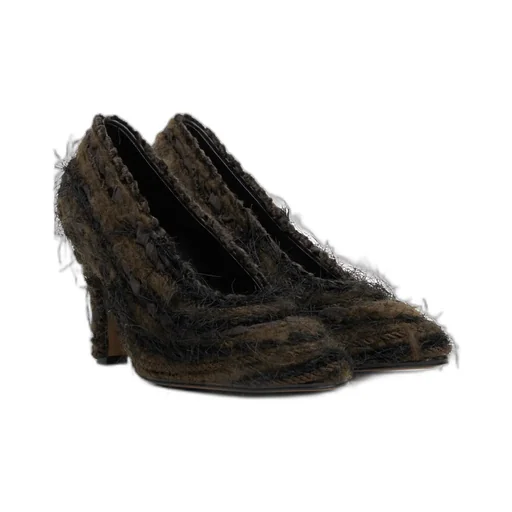 Knitted Detail High Heels