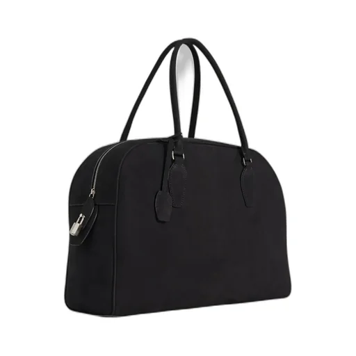 India 15.75 Suede Handbag