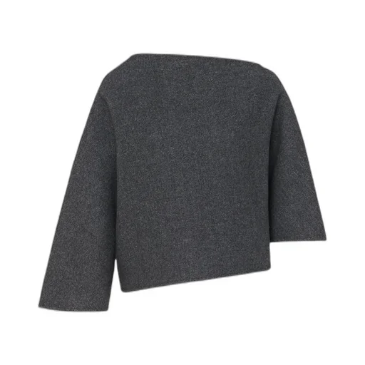 Wool Asymmetrical Top