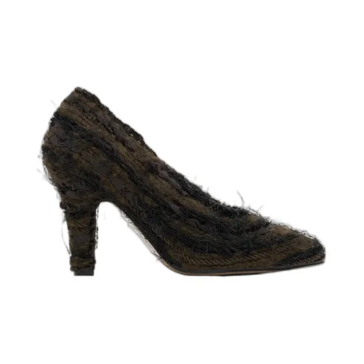 Knitted Detail High Heels