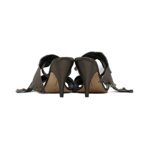 Round-Headed High-Heeled Sandals