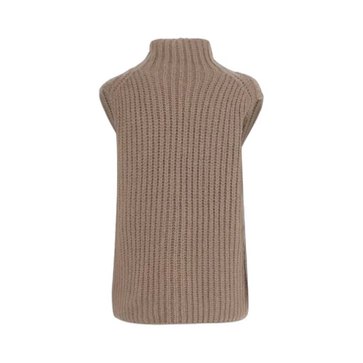 High-Neck Sweater Vest