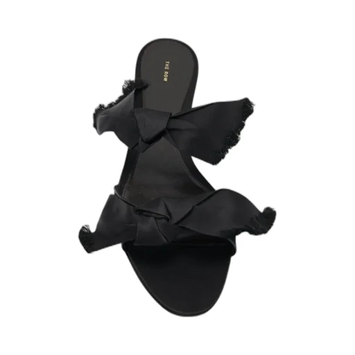 Vika Satin Knot Sandals