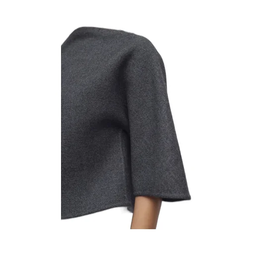 Wool Asymmetrical Top