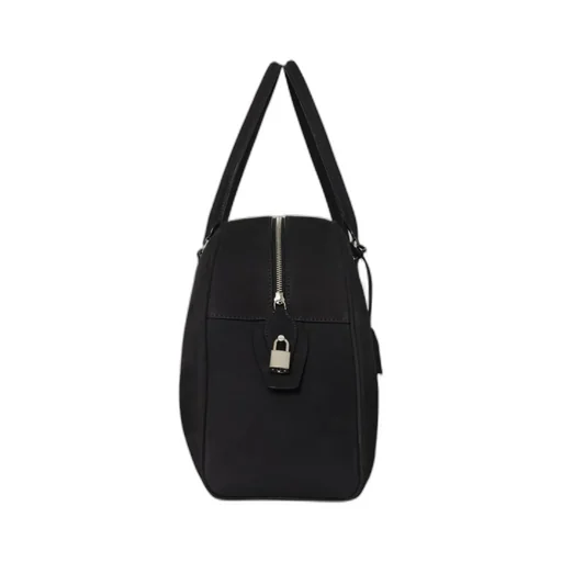 India 15.75 Suede Handbag