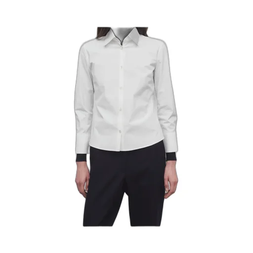 Frou Curved Hem Shirt
