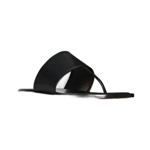 Signum Leather Flat Sandals