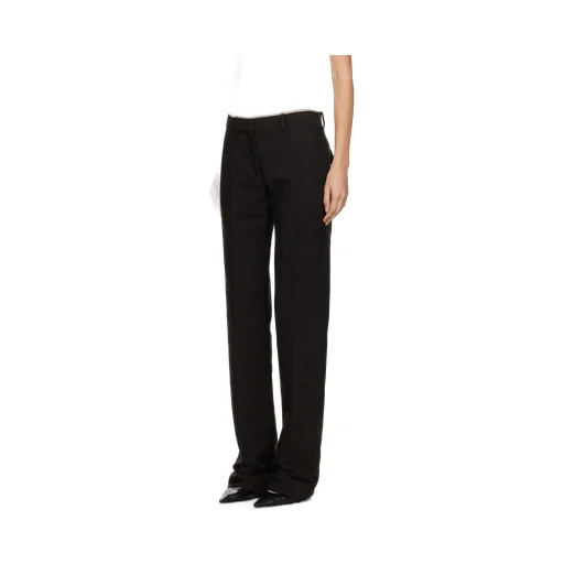 Selvie Low Rise Straight Leg Trousers