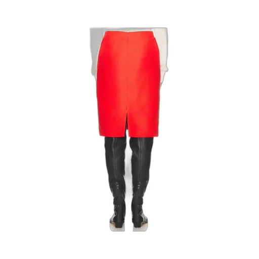 Back-Zippered Skirt