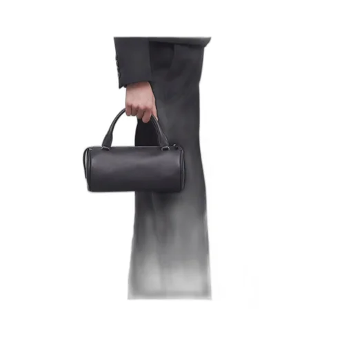 Zip-Up Top Handle Bag