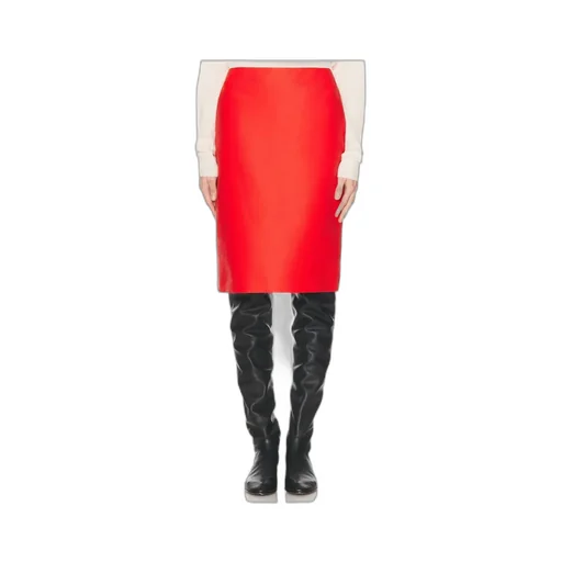 Back-Zippered Skirt