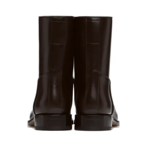 Round-Head Short Boots
