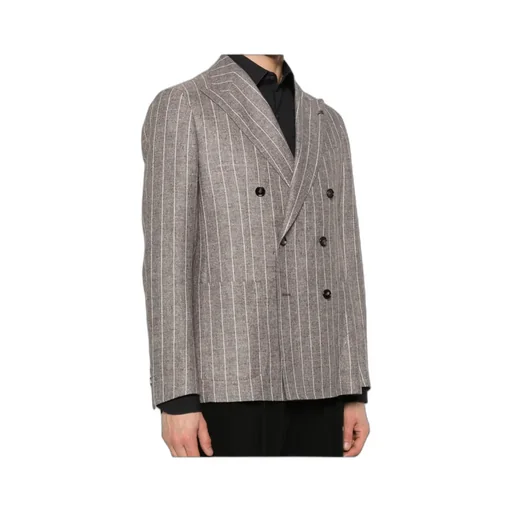 Double-Breasted Casual Jacket