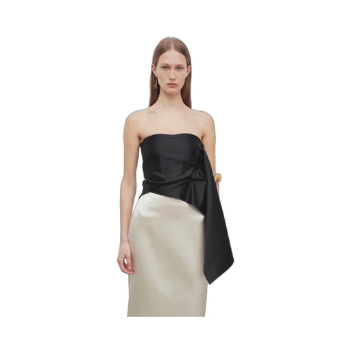 Draped Asymmetrical Top