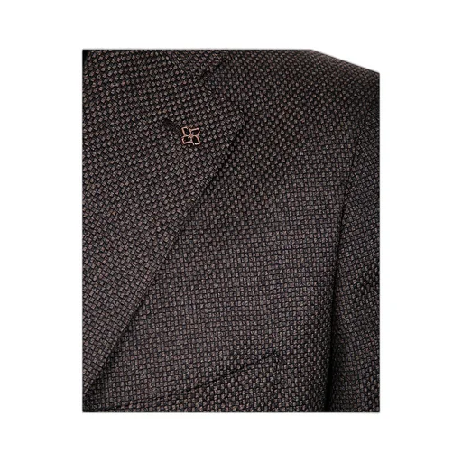 Brooch-Detail Blazer