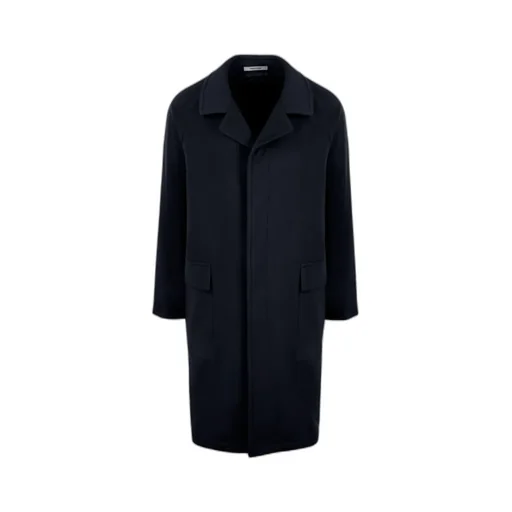 Single-Breasted Mid-Length Coat