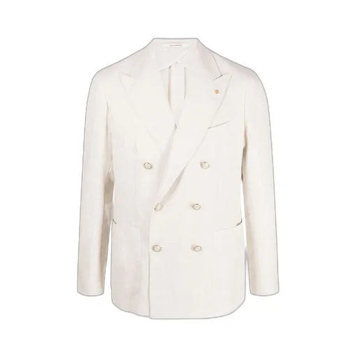 Long Sleeved Double-Breasted Jacket