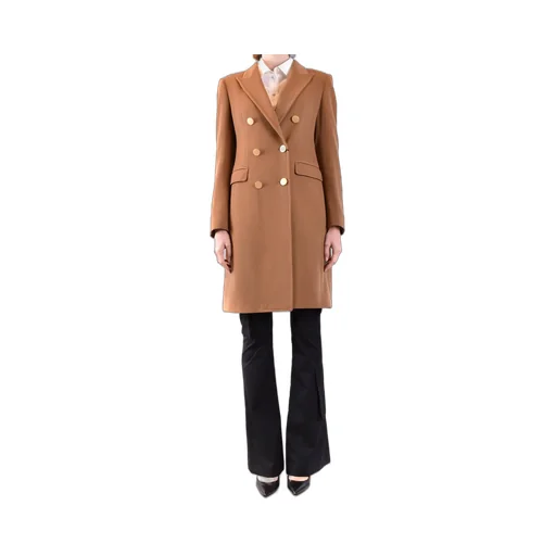 Double-Breasted Lapel Coat