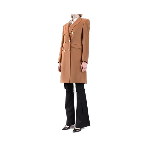 Double-Breasted Lapel Coat