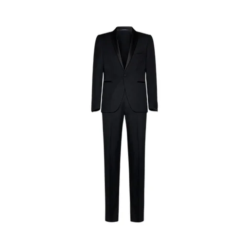 Single Breasted Two-Piece Tailored Suit