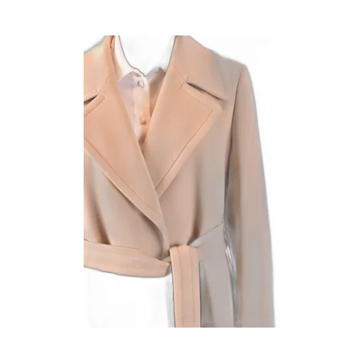 Girdle Lapel Coat