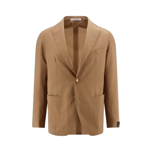 V-Neck Single-Breasted Blazer