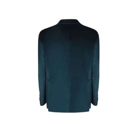 Notched-Lapels Single-Breasted Blazer