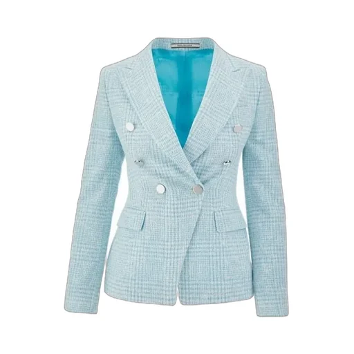 Tweed Double-Breasted Blazer