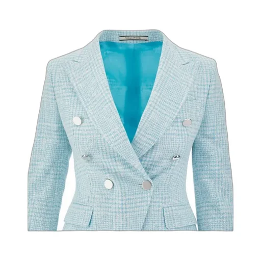 Tweed Double-Breasted Blazer