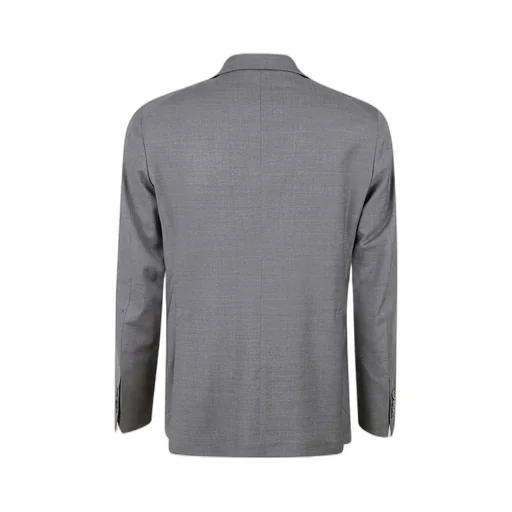 Long-Sleeved Coat Belt Ring Trousers Suit