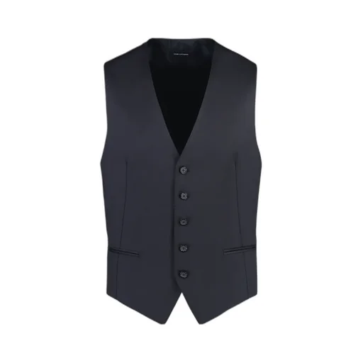 Panelled Single-Breasted Waistcoat