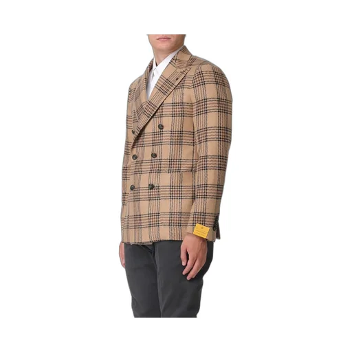 Long Sleeved Double-Row Button Suit Jacket