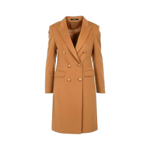 Double-Breasted Lapel Coat