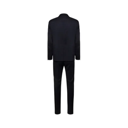 Single-Breasted Two-Piece Suit Set