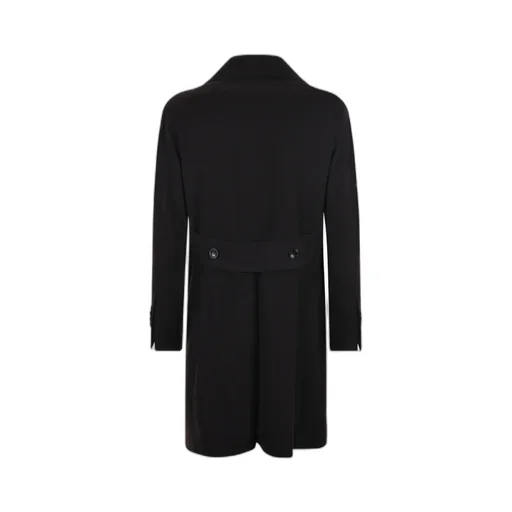 Notched-Lapels Double-Breasted Coat