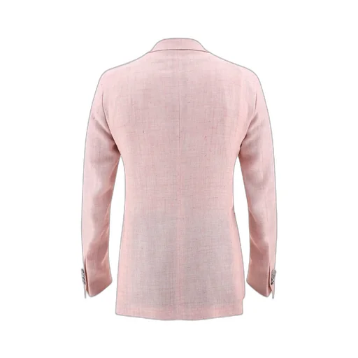 Notched-Lapels Single-Breasted Blazer