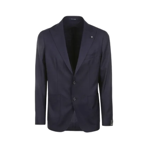 Single-Breasted Patch-Pocket Blazer