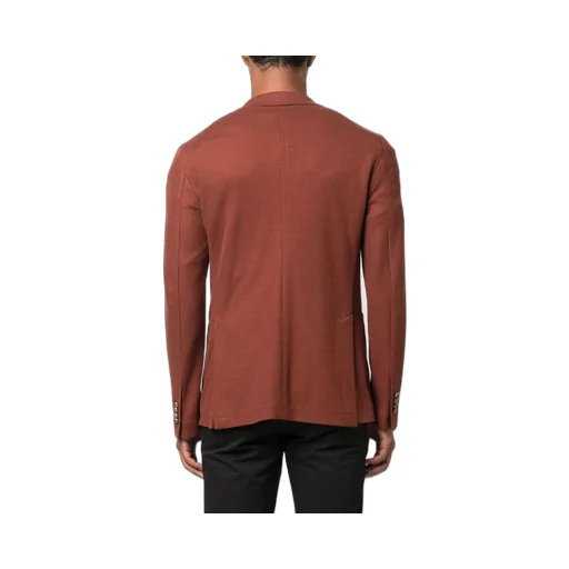 Single-Breasted Cotton Blazer