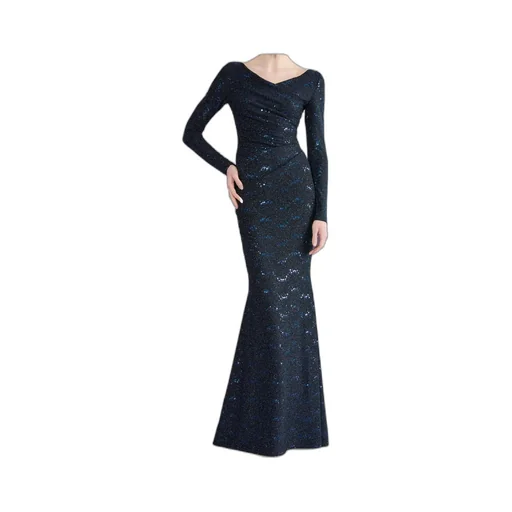 Long-Sleeved Dress