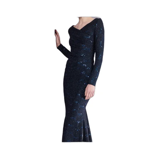 Long-Sleeved Dress