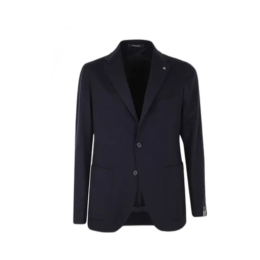 Single-Breasted Wool-Cashmere Blazer