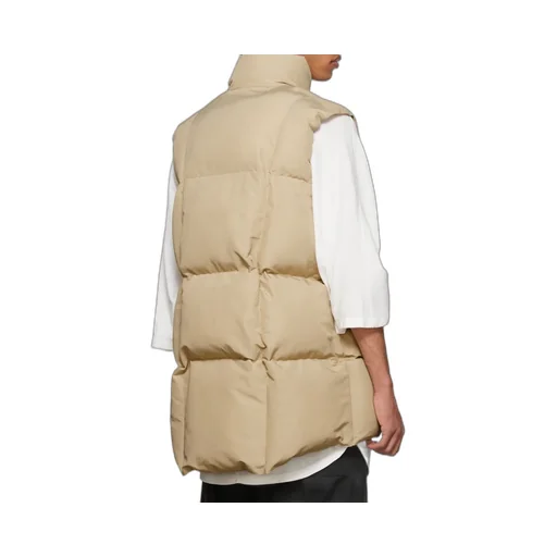 High-Neck Padded Gilet
