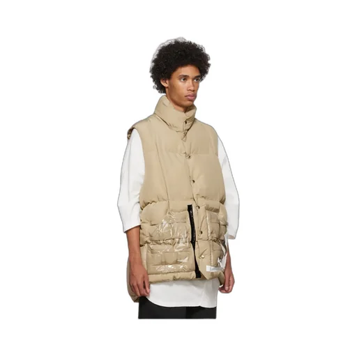 High-Neck Padded Gilet