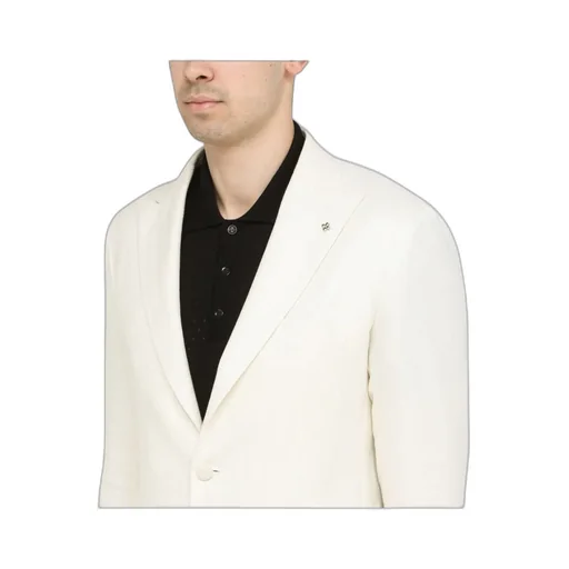 Herringbone-Pattern Blazer