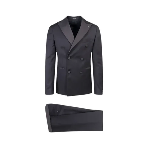 Fitted Double-Breasted Suit
