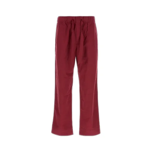 Flannel Drawstring Pajama Bottoms
