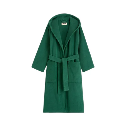 Terry Hooded Bathrobe
