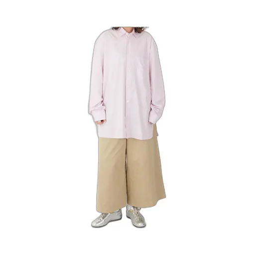 Loose Long Pajama Shirt