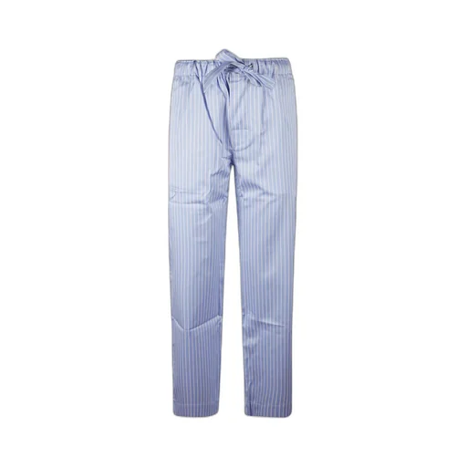 Organic Cotton Striped Pyjama Trousers