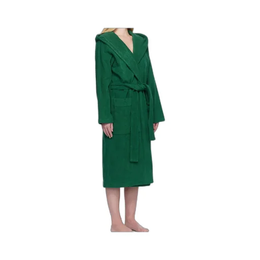 Terry Hooded Bathrobe